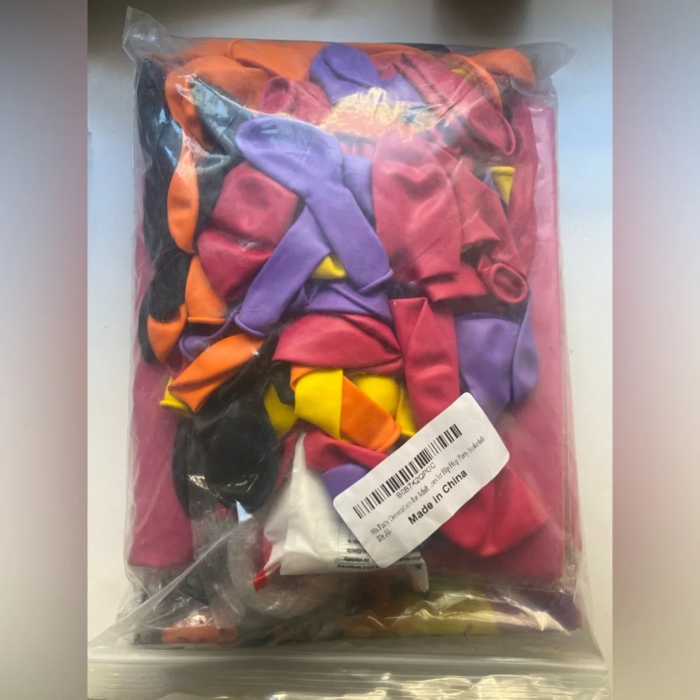 Back to the 90’s Party Decorating Kit, Party Decor, Balloons